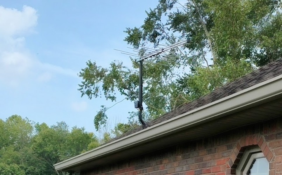 TV antenna outside 8